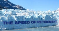 Speed of Retirement Glacier