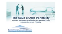 The ABCs of Auto Portability