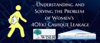 Solving the problem of women's cashout leakage
