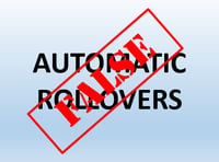 False Automatic Rollovers