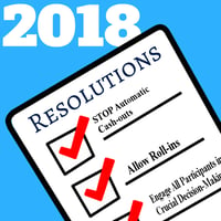 Three 2018 Resolutions