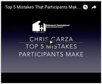 Chris Garza Top 5 Mistakes Participants Make